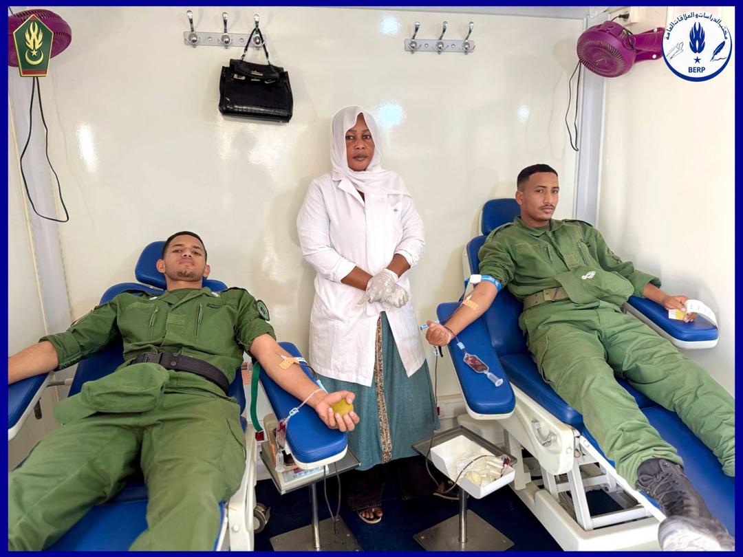 التجمع الأول للدرك المتنقل ينظم حملة للتبرع بالدم