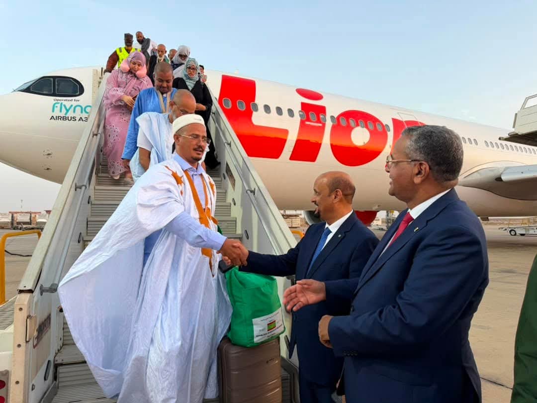 الفوج الأول من الحجاج الموريتانيين يعود إلى نواكشوط