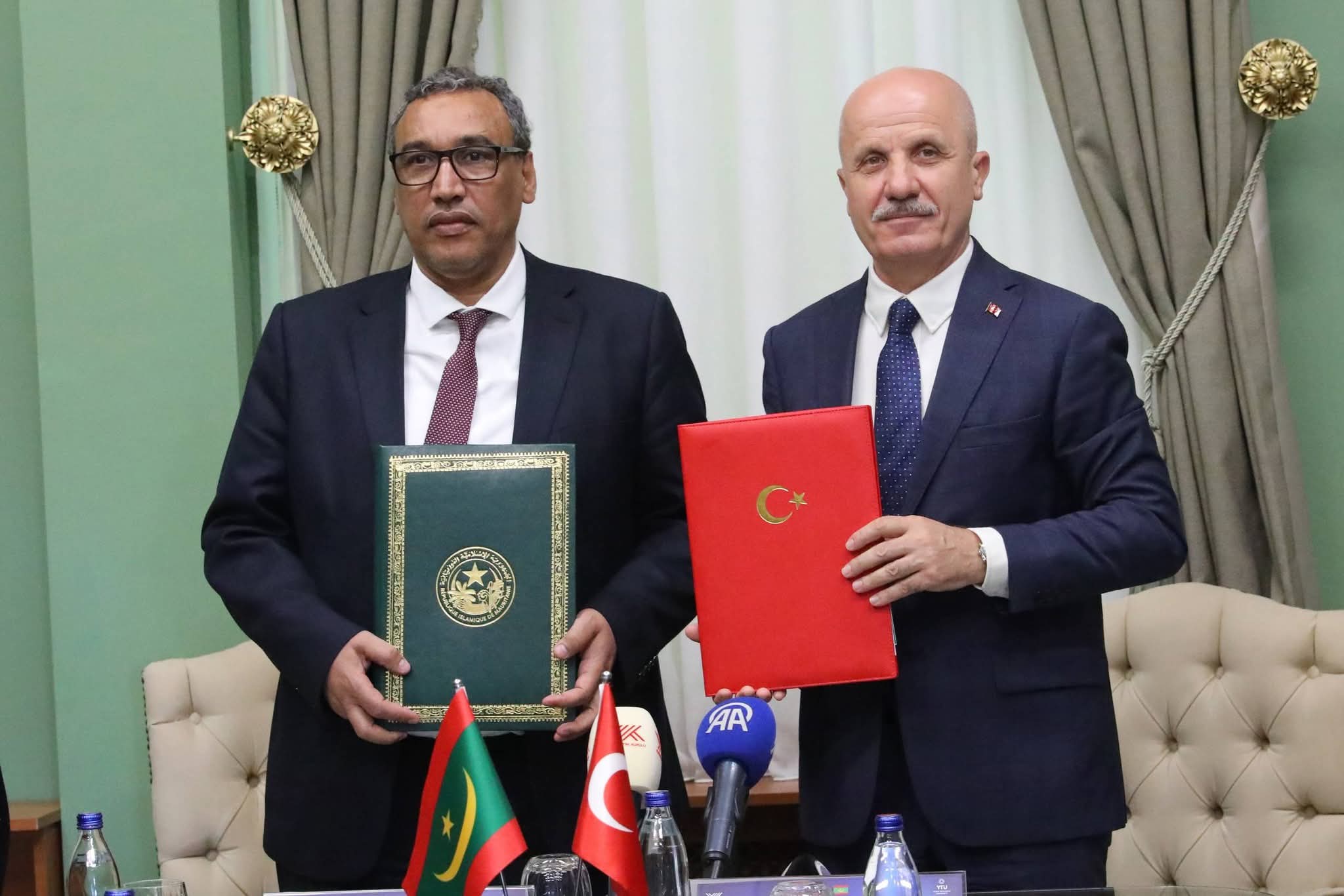 توقيع مذكرة تفاهم بين موريتانيا وتركيا في مجال التعليم العالي