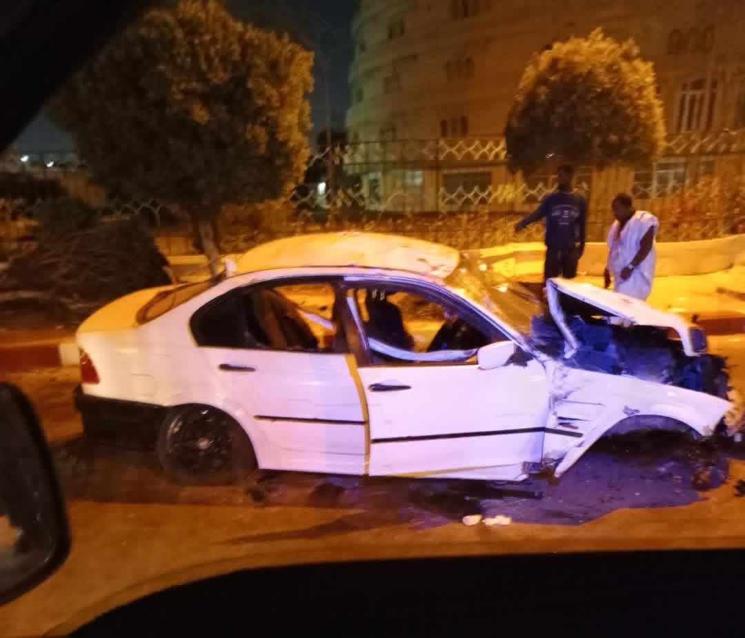 إصابة ثلاثة أشخاص في حادث سير قرب قصر العدالة بنواكشوط الغربية