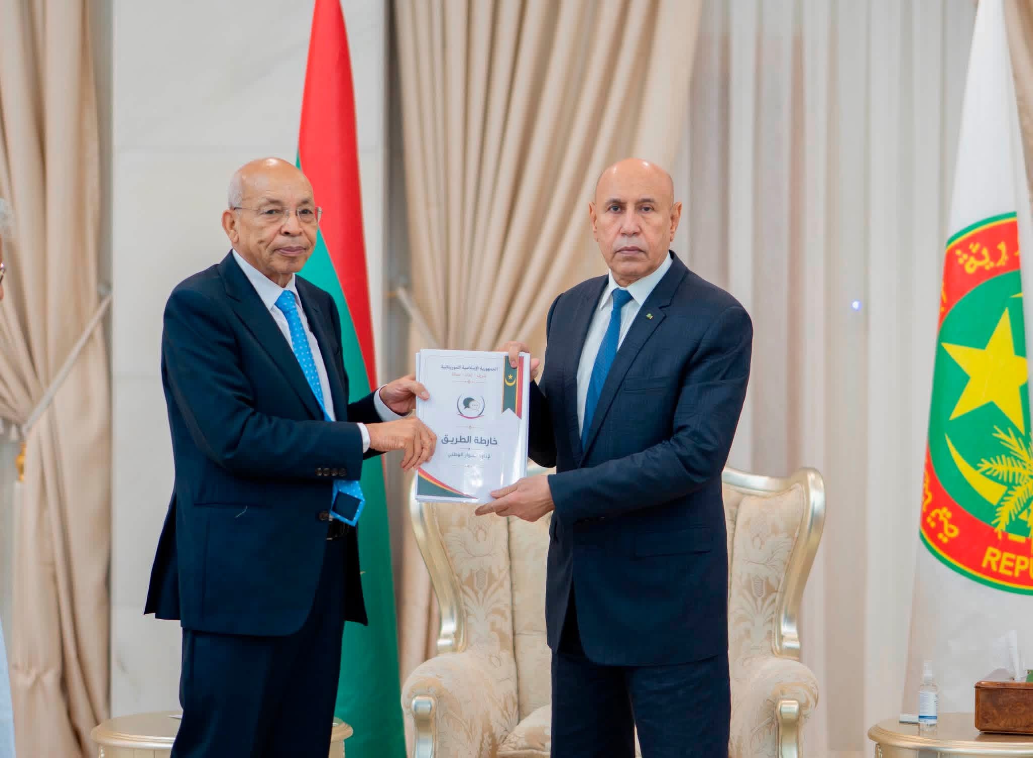 الرئيس غزواني يتسلم وثيقة الحوار الوطني تمهيداً للمرحلة المقبلة